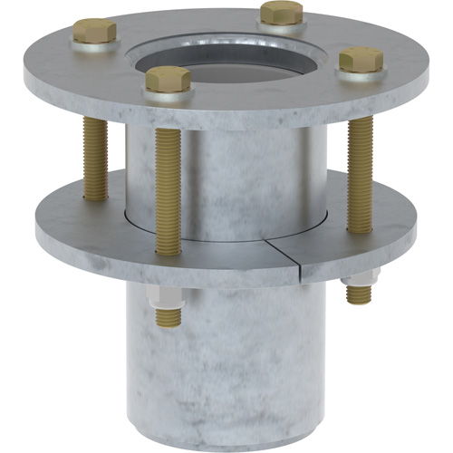 DBI-SALA&reg; Confined Space Deck Mount Base, Galvanized Dufferin Supply