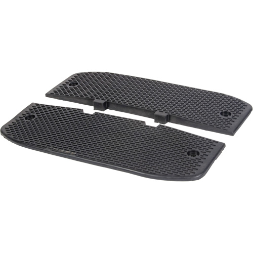 Embouts d'extr&eacute;mit&eacute;s pour bosse de d&eacute;c&eacute;l&eacute;ration, Caoutchouc, 3' lo x 20" la x 2" h Dufferin Supply