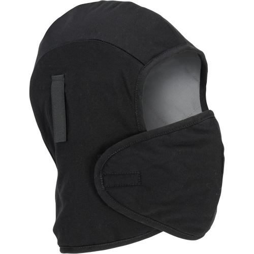Doublure matelass&eacute;e ignifug&eacute;e Pioneer 766A pour casque de s&eacute;curit&eacute; avec embout buccal amovible, Noir/Gris, Coton/FR-Tech/Modacrylique/Nylon Dufferin Supply