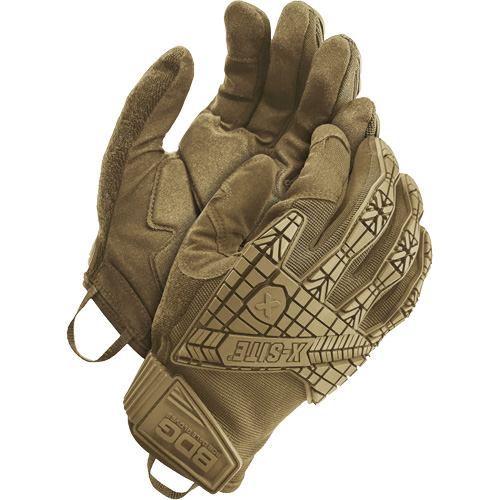 X-Site&reg; Impact Performance Gloves, Suede Palm, Size X-Small Dufferin Supply