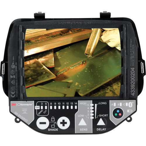 Filtre auto-assombrissant &agrave; teinte variable Speedglas G5, 2-4/5" la x 4-1/4" h Champ de vision, Pour utilisation avec Casques G5-01 et G5-03 Dufferin Supply