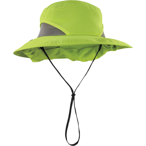 Chapeau de garde forestier 8934 Chill-Its avec prot&egrave;ge-nuque, grand/tr&egrave;s-grand, Lime haute visibilit&eacute; Dufferin Supply