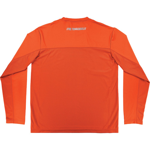 Chill-Its 6689 Cooling Long Sleeve Sun Shirt with UV Protection, Orange, Small Dufferin Supply