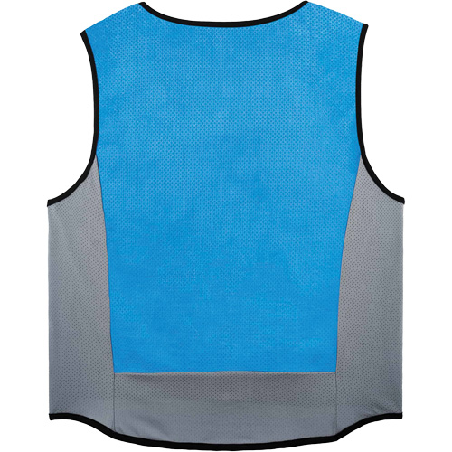 Veste de refroidissement &eacute;vaporatif Chill-Its 6667 avec fermeture &agrave; glissi&egrave;re, 5T-Grand, Bleu Dufferin Supply