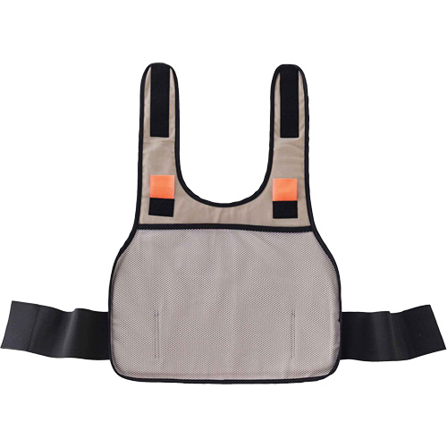 Chill-Its 6235 Standard Phase Change Cooling Vest, Large/X-Large, Khaki Dufferin Supply