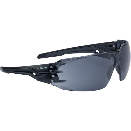 Silex+ BSSI Safety Glasses, Smoke/Grey Lens, Anti-Fog/Anti-Scratch, ANSI Z87+ Dufferin Supply