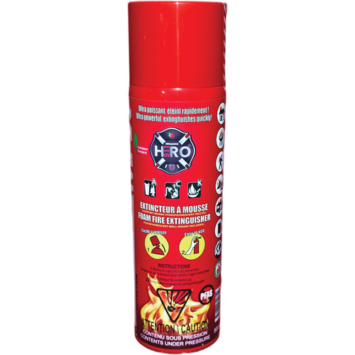 Hero 911 PFAS-Free Fire Extinguisher, ACK, 500 ml Capacity Dufferin Supply