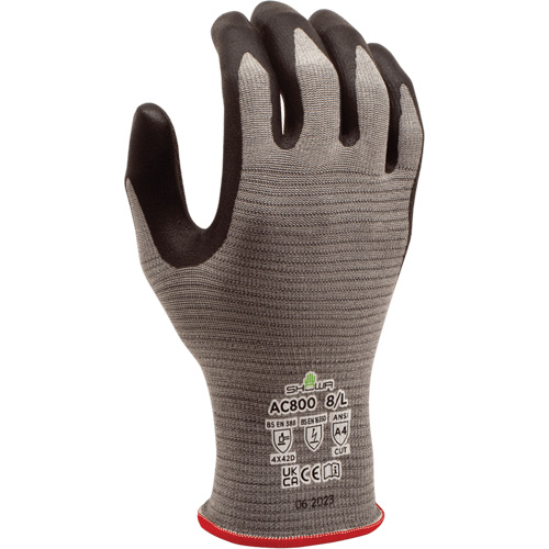Gants DURACoil Alpha AC800 ESD, Taille 6/Petit, Calibre 18, Rev&ecirc;tement Nitrile micromousse, Enveloppe en PEHP, ASTM ANSI niveau A4/EN 388 niveau D Dufferin Supply