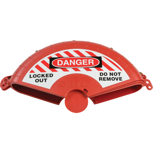 Dispositif de verrouillage coulissant pour vanne &agrave; opercule, Type Volant Dufferin Supply