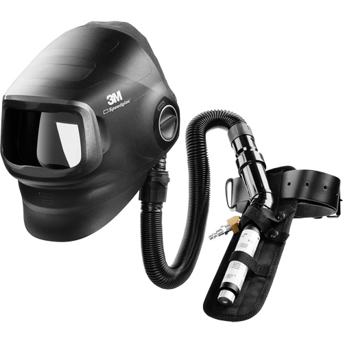 Masque de soudage robuste Speedglas G5-01 avec soupape de refroidissement V-100 Vortex, Standard, Soudage Dufferin Supply