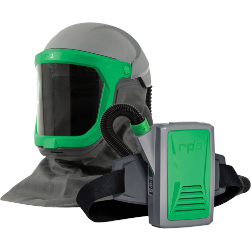 Z-Link Powered Air Respirator with Zytec FR Shoulder Cape, Facepiece Respirator/Welding Helmet Dufferin Supply
