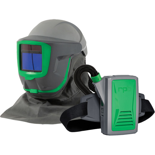 Z-Link+ PAPR System with Shoulder Cape & Visor, Facepiece Respirator/Welding Helmet Dufferin Supply