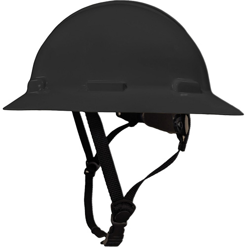 LIDGUARD&reg; Full Brim Hardhat with Chinstrap, Meets CSA Type 1, Ratchet Suspension, Vented Dufferin Supply