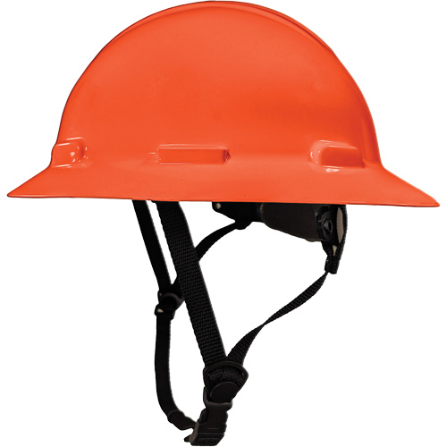 LIDGUARD&reg; Full Brim Hardhat with Chinstrap, Meets CSA Type 1, Ratchet Suspension, Vented Dufferin Supply