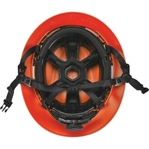 Casque de s&eacute;curit&eacute; &agrave; bord complet V-Gard H2, Suspension Rochet, Non ventil&eacute; Dufferin Supply