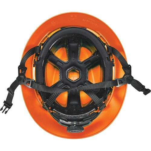 Casque de s&eacute;curit&eacute; &agrave; bord complet V-Gard H2, Suspension Rochet, Non ventil&eacute; Dufferin Supply