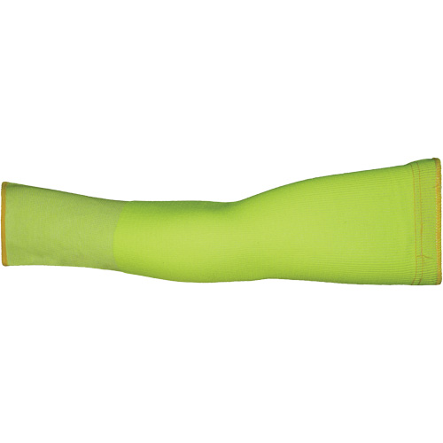 Max KTX1HV Cut-Resistant Sleeve, X-Large, TenActiv, 18", ASTM ANSI Level A9, High Visibility Yellow Dufferin Supply
