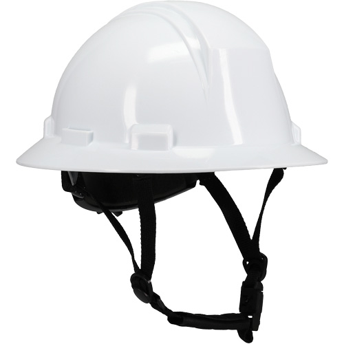 Casque de s&eacute;curit&eacute; &agrave; bord complet Kilimanjaro avec coque en PEHD, R&eacute;pond aux normes CSA type 2, Suspension Rochet, Non ventil&eacute; Dufferin Supply