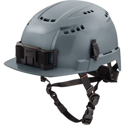 Casque de s&eacute;curit&eacute; &agrave; rebord avant BOLT, Suspension Rochet, Ventil&eacute; Dufferin Supply