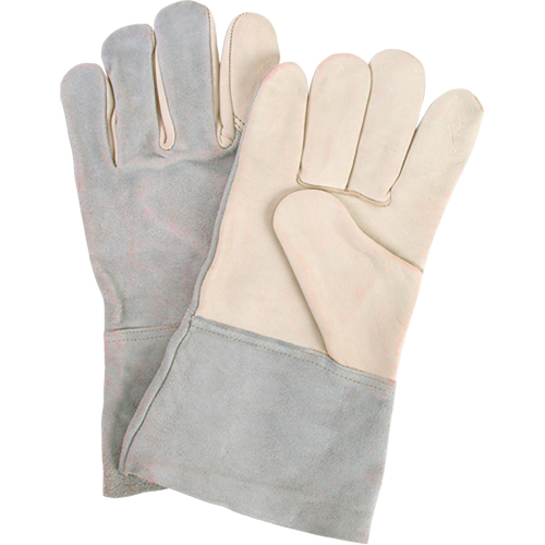 Standard-Duty Work Gloves, Large, Grain Cowhide Palm Dufferin Supply