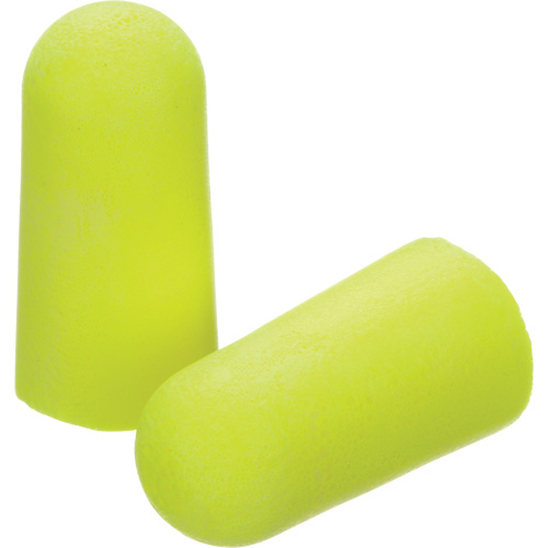 Bouchons d'oreilles n&eacute;on jaune E-A-Rsoft, Vrac - Sac en poly Dufferin Supply