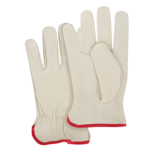 Gants pour conducteurs &agrave; ajustement serr&eacute;, 2T-Grand, Paume en Cuir fleur de vache Dufferin Supply