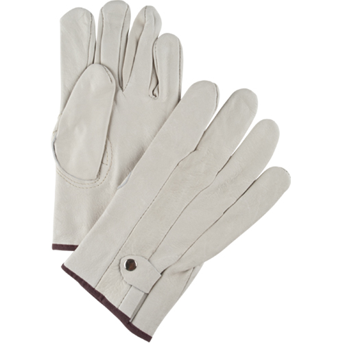 Standard-Duty Ropers Gloves, Large, Grain Cowhide Palm Dufferin Supply