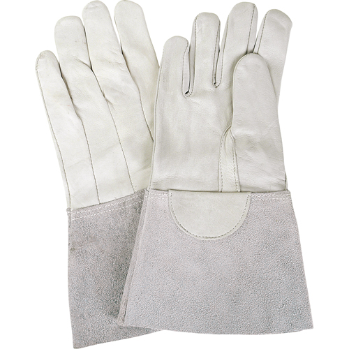 TIG Welding Gloves, Grain Sheepskin, Size Medium Dufferin Supply