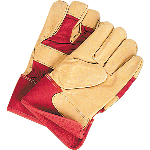 Superior Warmth Winter-Lined Fitters Gloves, Large, Grain Pigskin Palm, Thinsulate Inner Lining Dufferin Supply