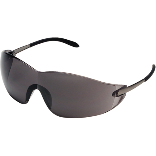 Blackjack&reg; Safety Glasses, Grey/Smoke Lens, Anti-Scratch, ANSI Z87+/Meets/Exceeds CSA Z94.3 Dufferin Supply