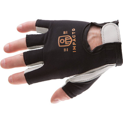 Anti-Impact Right-Hand Glove, Size Medium, Goatskin/Split Leather Palm Dufferin Supply