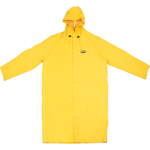 V&ecirc;tement imperm&eacute;able Hurricane ignifuge et r&eacute;sistans &agrave; l'huile, manteau de 48', 3T-Grand, Jaune Dufferin Supply