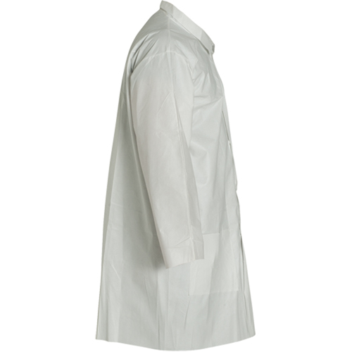 ProShield&reg; 60 Lab Coat, Microporous/Polypropylene, White, Medium Dufferin Supply