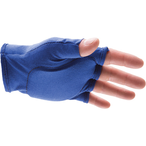 Doublures antichocs pour gants sans doigts, main gauche, 6/T-petit, Paume en Synth&eacute;tique, Poignet &agrave; enfiler Dufferin Supply