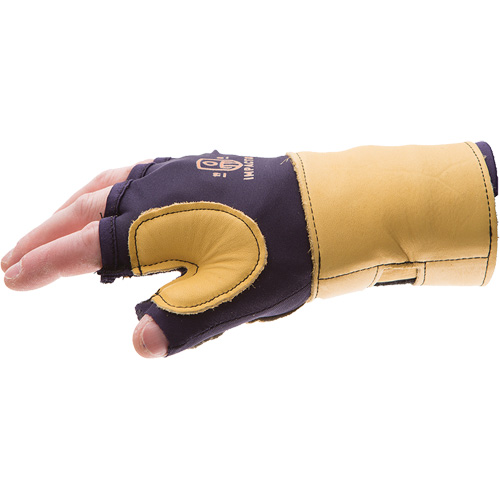 Gants de protection sup&eacute;rieure contre les impacts & les microtraumarismes r&eacute;p&eacute;t&eacute;s, main droite, Taille T-petit, Paume Cuir fleur Dufferin Supply