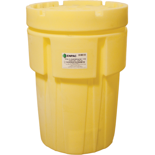 Poly-Overpack&reg; 110 Salvage Drum, 103 US gal., Stationary Dufferin Supply