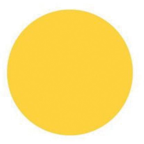 &eacute;tiquettes rondes inscriptibles, Cercle, 3" lo x 3" la, Jaune Dufferin Supply