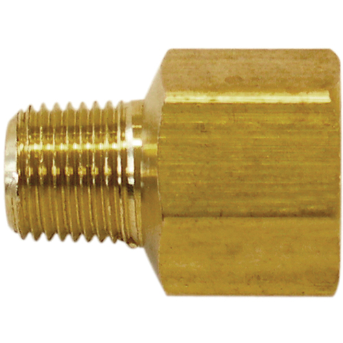 ADAPTEUR HEXAGONAL (M)NPT1/8"-(F)NPT 1/4", Laiton Dufferin Supply