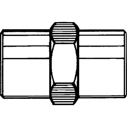 RACCORD FEMELLE HEXAGONAL(F)NPT1/8"(F)1/8"LAITON, Laiton Dufferin Supply