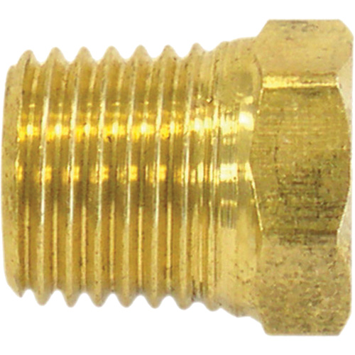 Bouchon de tuyau (t&ecirc;te hexagonale), 1/8" dia., Laiton Dufferin Supply