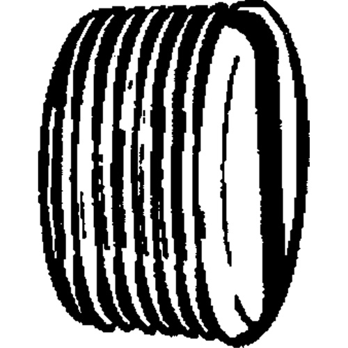 Bouchon de tuyau (avec fentes), 1/8" dia., Laiton Dufferin Supply