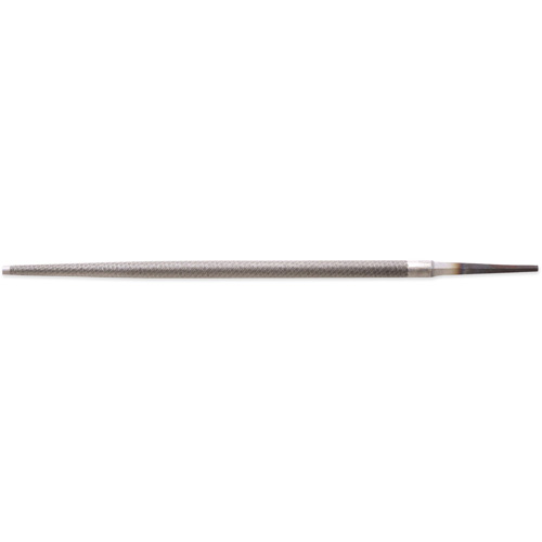 Single Cut File, 3/8" Dia. x 10" L, Round, Bastard Cut Dufferin Supply