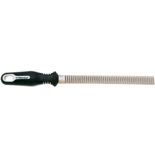 Limes avec poign&eacute;es ergonomiques, Demi-ronde, 8" Dufferin Supply