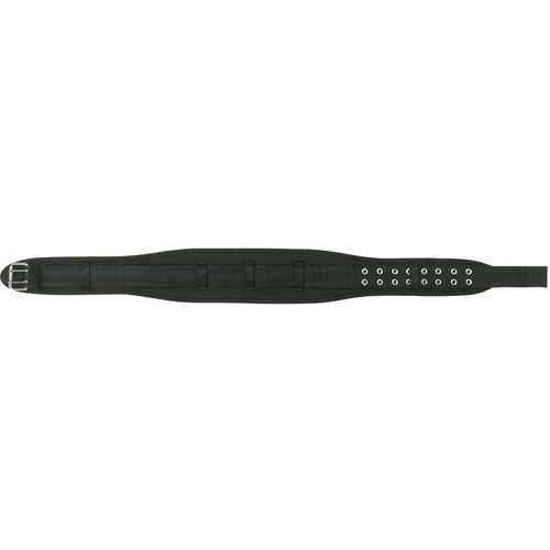 Ceinture de confort matelass&eacute;e de 5" de largeur, Toile, Noir Dufferin Supply