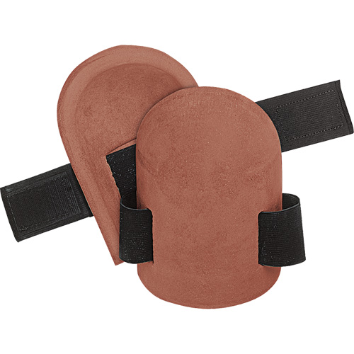 Molded Knee Pad, Hook and Loop Style, Rubber Caps, Rubber Pads Dufferin Supply