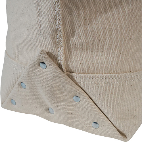 Sac &agrave; outils robuste de 17", Toile, 1 pochettes, Beige/Noir Dufferin Supply