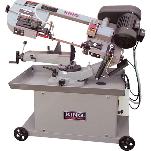 Metal Cutting Dual Swivel Band Saws, Horizontal/Vertical, Round 7" and 7" x12"  Rectangular Cutting Capacity Dufferin Supply