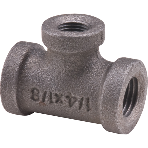 T&eacute;, R&eacute;ducteur, Galvanis&eacute;, 1" x 1/2" x 3/4" Dufferin Supply