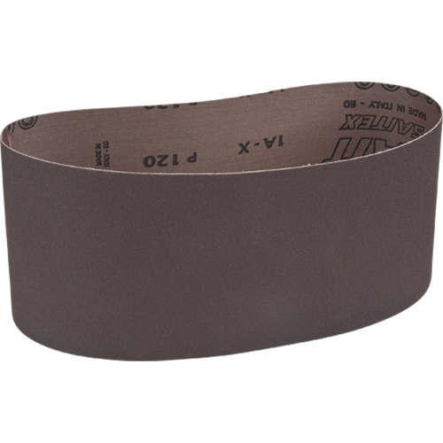 Portable Abrasive Belt, 4" W x 24" L, Aluminum Oxide, 120 Grit Dufferin Supply