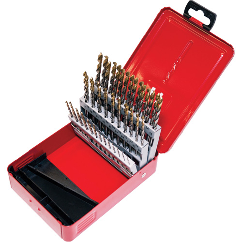 Jobber Drill Set, 60 Pieces, High Speed Steel Dufferin Supply
